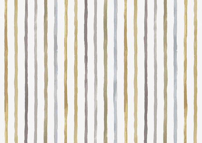 Vintage Stripe, Gold Coast - Twist&Fit Roman Blind - Image 7